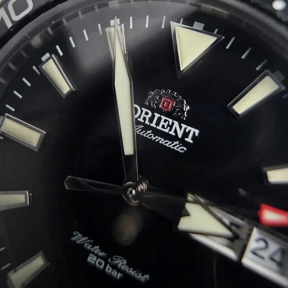 Orient Kamasu Automatic Diver Watch Black Dial RA-AA0001B19B Box